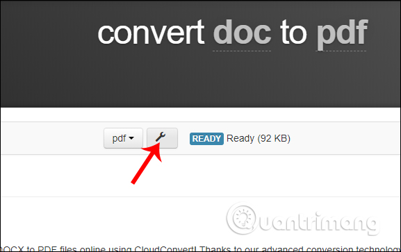 Cách đổi đuôi doc, docx sang PDF bằng Cloudconvert - Ảnh minh hoạ 5
