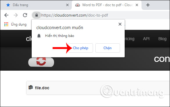 Cách đổi đuôi doc, docx sang PDF bằng Cloudconvert - Ảnh minh hoạ 8