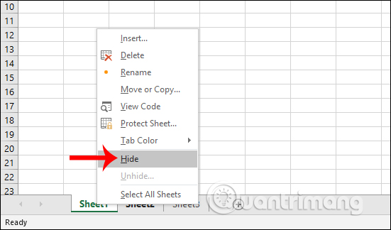 Cách ẩn giấu sheet trong Excel và cho hiện lại - Ảnh minh hoạ 12
