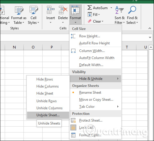 Cách ẩn giấu sheet trong Excel và cho hiện lại - Ảnh minh hoạ 16