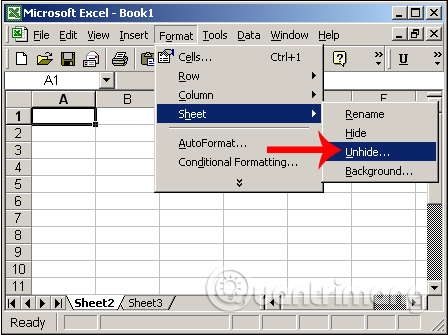 Cách ẩn giấu sheet trong Excel và cho hiện lại - Ảnh minh hoạ 4