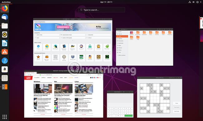 Cải tiến hiệu suất trong Ubuntu 19.04