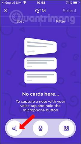 Tạo ghi chú thủ công