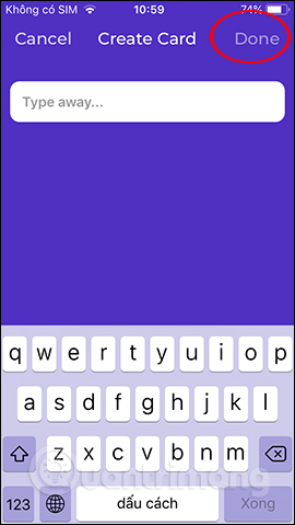 Nhập nội dung ghi chú