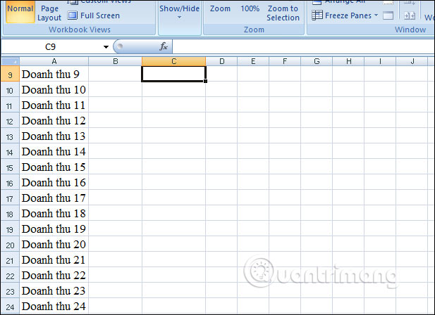 Cách dùng công cụ Split tách bảng dữ liệu Excel - Ảnh minh hoạ 7