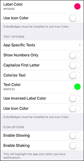 Thay đổi thông báo