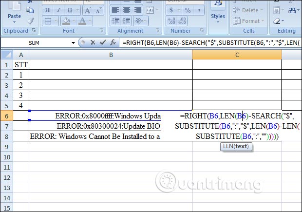 Hàm RIGHT cắt chuỗi ký tự Excel: Tính năng Hàm RIGHT trong Excel giúp bạn cắt chuỗi ký tự theo ý muốn và kiểm soát giá trị trả về của các ô trong bảng tính. Dễ dàng thực hiện công việc trong nội dung bảng tính với tính năng này. Hãy bấm vào đây để xem hình ảnh liên quan đến tính năng này.