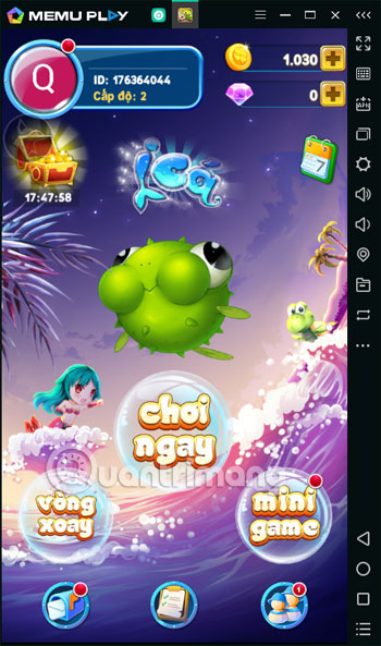 Giao diện chính iCá