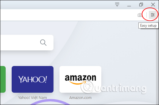 Đổi giao diện Opera