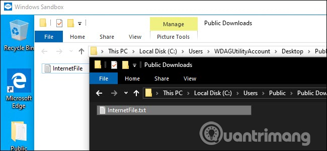 Cấu hình Windows Sandbox