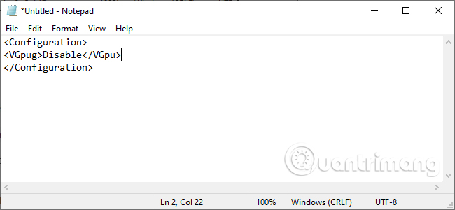 Vô hiệu hóa GPU ảo 