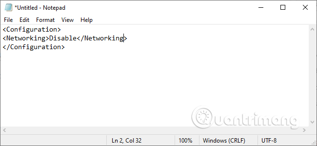 Vô hiệu hóa truy cập mạng 