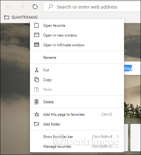 Tùy chỉnh thư mục
