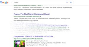 Thanos đã bước ra đời thật và đang búng tay 'bay màu' cả Google đây này