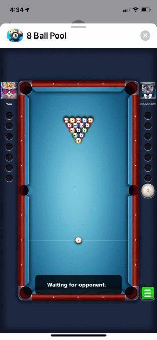 Đợi lượt chơi bi-a của đối thủ