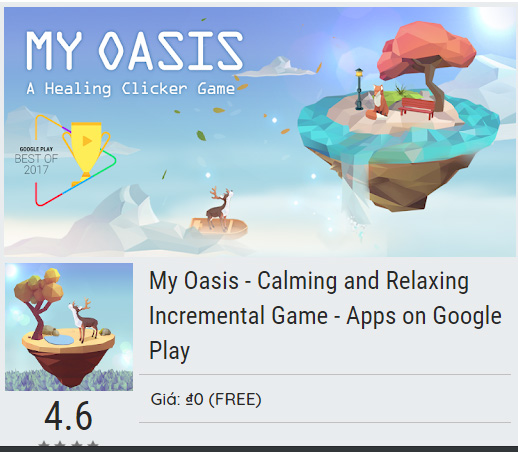 My Oasis - Calming and Relaxing Incremental Game