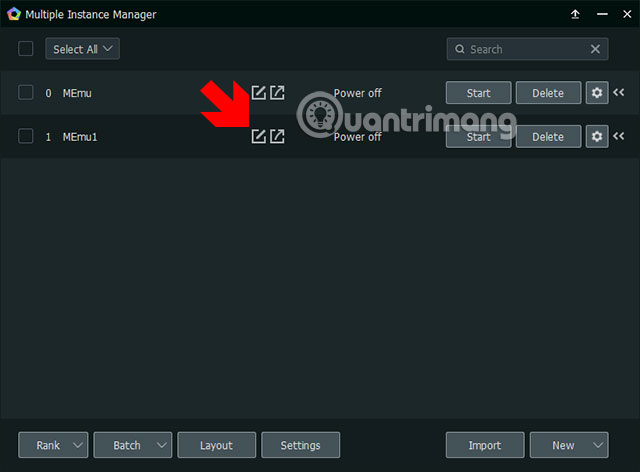 Biểu tượng đổi tên