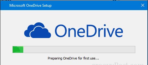 Gỡ cài đặt OneDrive