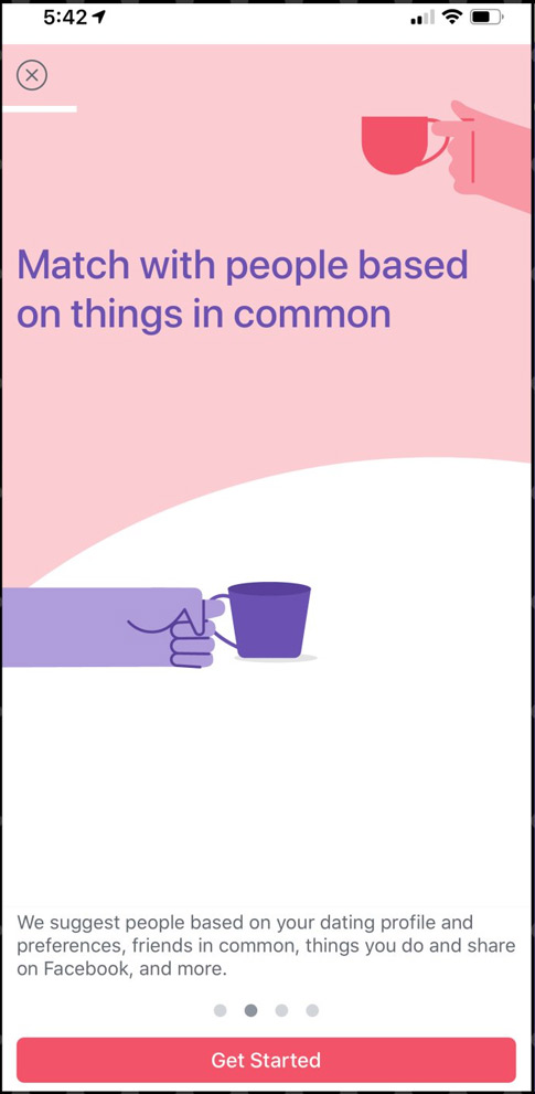 Tính năng hẹn hò Facebook Dating 2