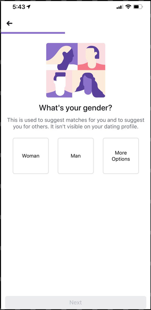 Tài khoản riêng trên Dating sẽ độc lập hoàn toàn với tài khoản Facebook