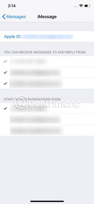 được cấu hình đúng