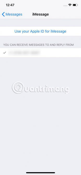 và đăng nhập lại