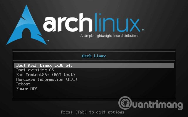 Hướng dẫn cài đặt Arch Linux cơ bản