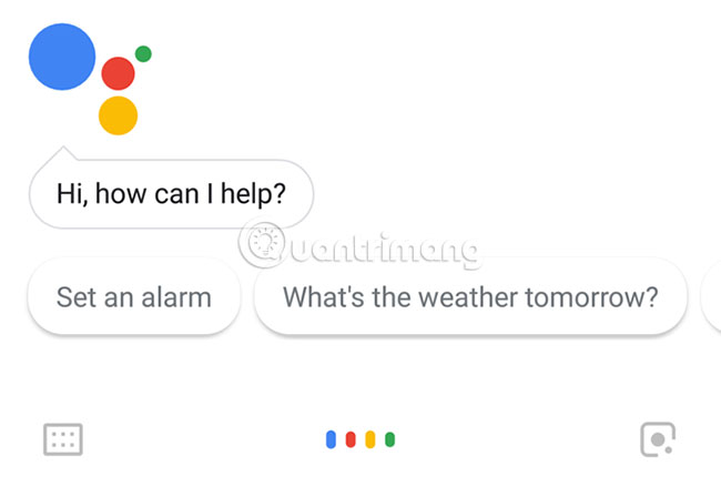 Giao diện Google Assistant