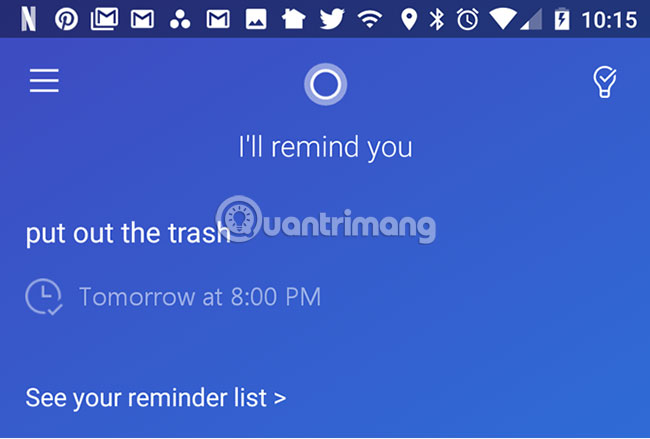 Cortana di động giống Google Assistant