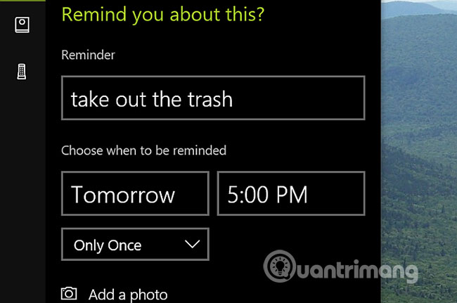 Cortana desktop làm rất tốt nhiệm vụ