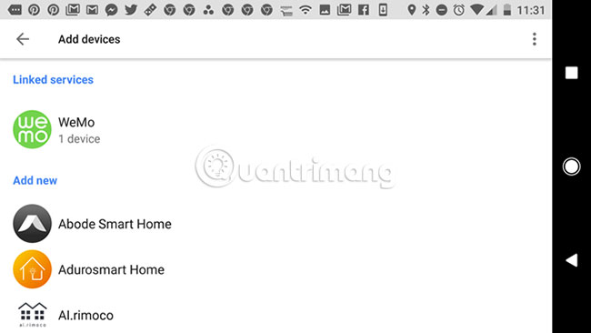 Google Assistant có thể kết nối với nhiều ứng dụng