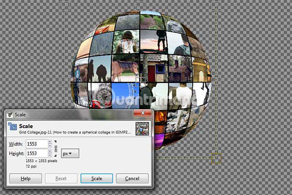 Thay đổi kích thước