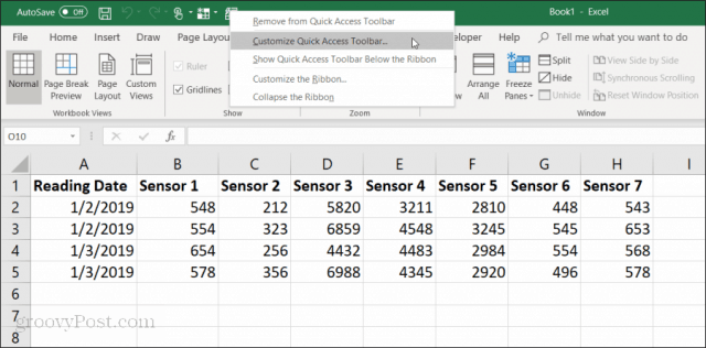 Cách tạo biểu mẫu nhập dữ liệu trong Excel