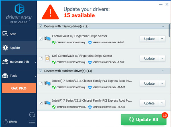 Mời tải Driver Easy Pro, công cụ cài đặt Driver số 1 cho Windows đang được miễn phí 1 năm bản quyền