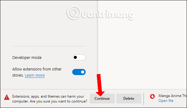 Đồng ý cài theme