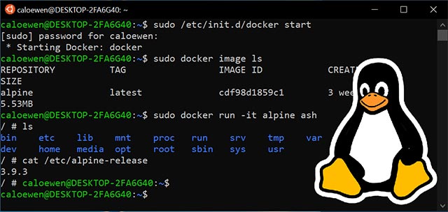WSL2 với nhân Linux