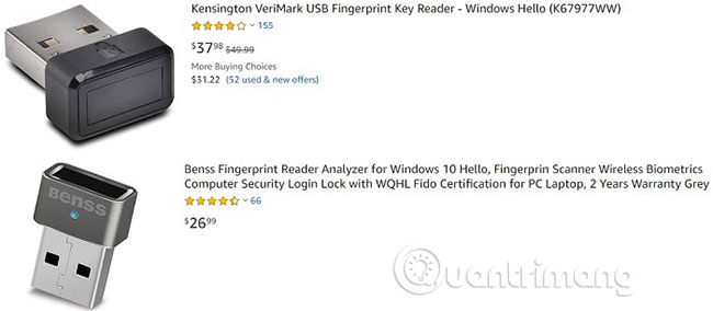 Đầu đọc vân tay USB làm nhiệm vụ gì?