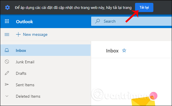 Tải lại trang web