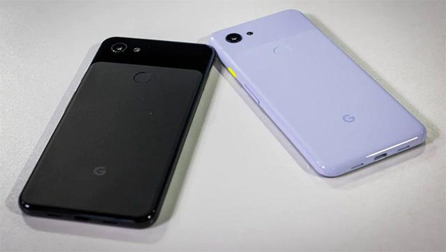 Mặt sau Pixel 3a và Pixel 3a XL