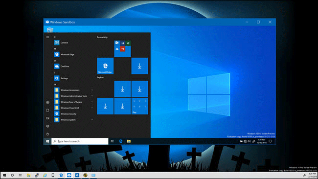 Sandbox Windows 10