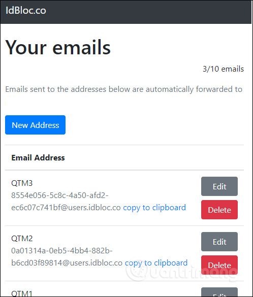 Đồng bộ email