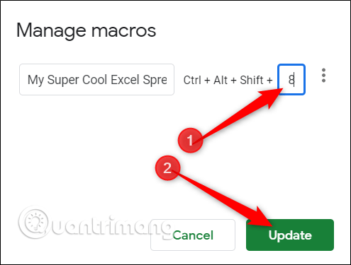 Cách tự động hóa Google Sheets với macro