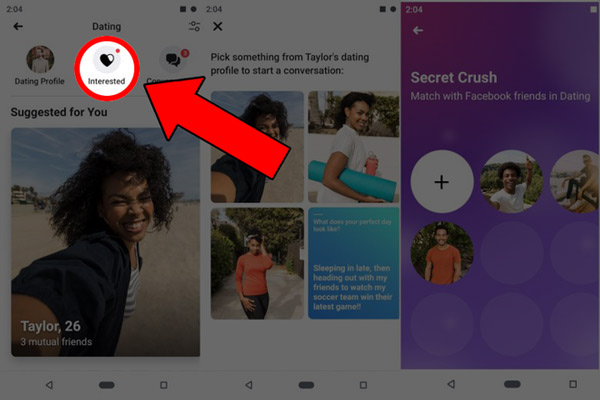 Xem danh sách những người đã chọn mình trong danh sách gợi ý hẹn hò của họ