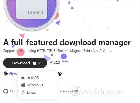 Chọn phiên bản tải