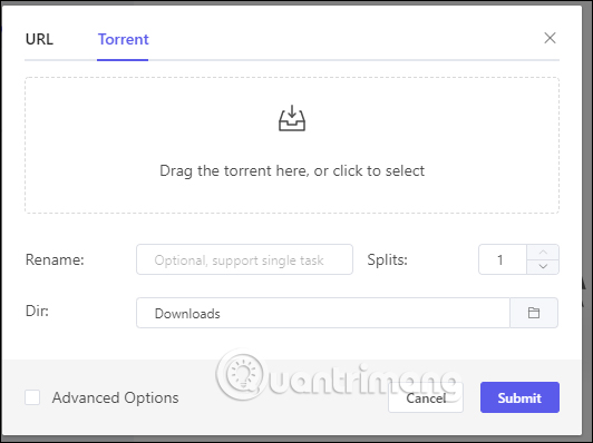 Tải file torrent