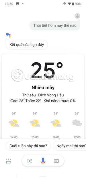 Thời tiết Hà Nội