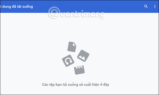 Lịch sử tải trên Chrome