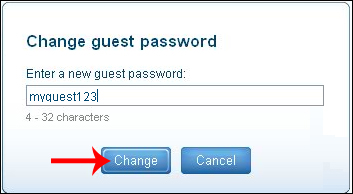 Nhập mật khẩu mạng khách