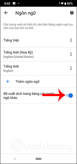 Đề xuất dịch ngôn ngữ