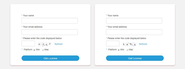 Nhập đầy đủ thông tin về họ tên, địa chỉ mail…